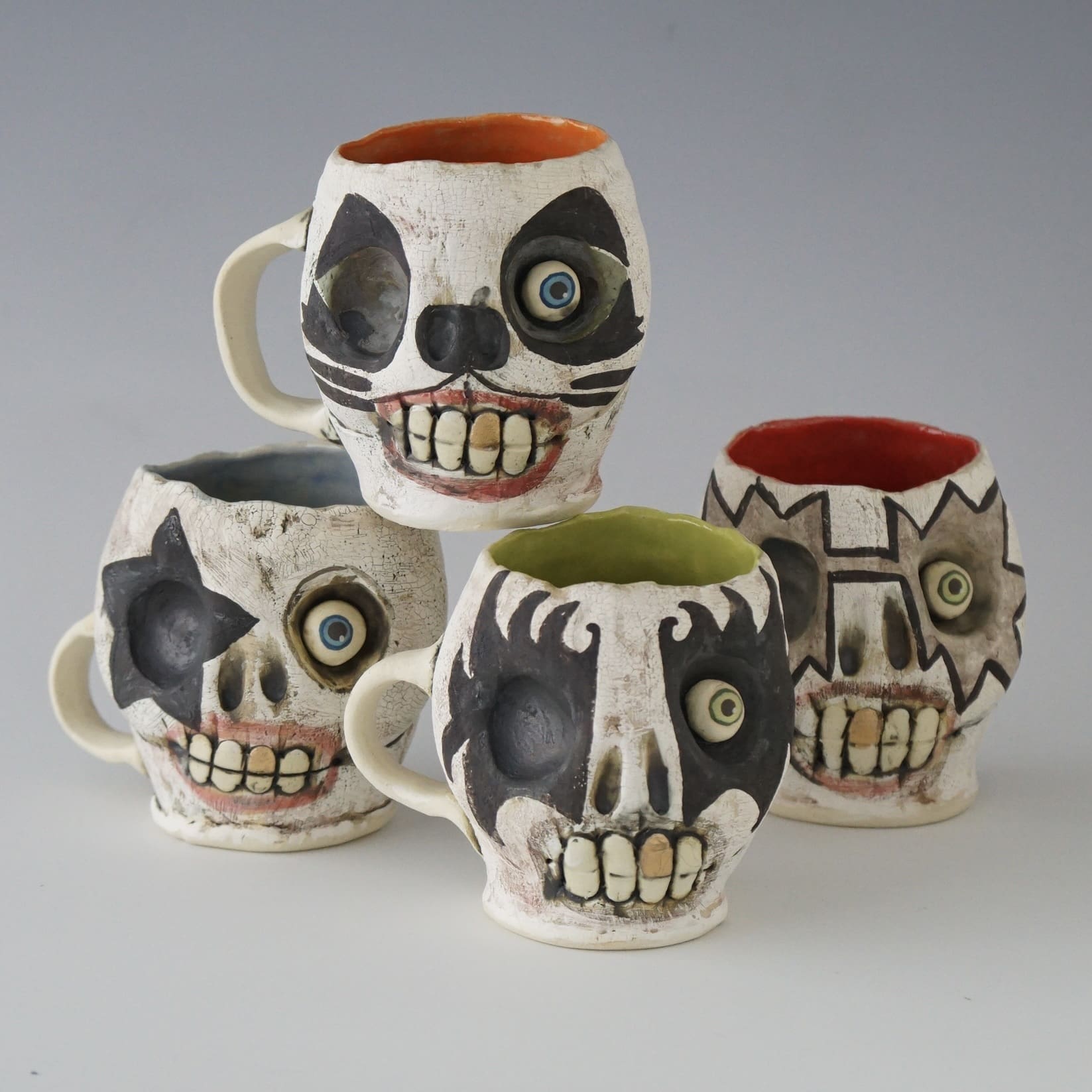 KISS Skull Mugs